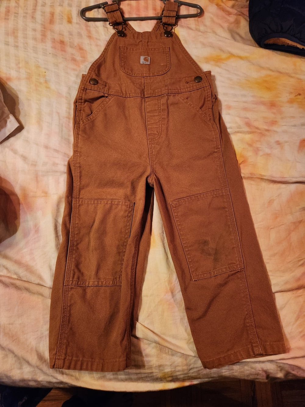 Carhartt Kids Tan/Brown Workwear Overalls